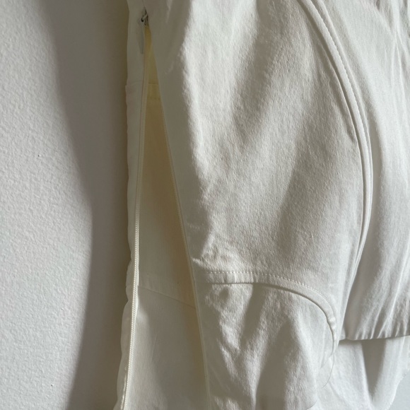 Zara Linen Blend Corsetry-Inspired Top - Picture 9 of 10